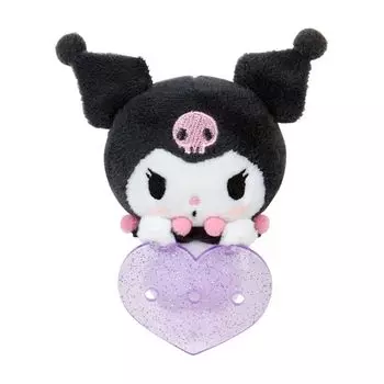 Брошь-талисман Sanrio Custom Kuromi, приблизительная ширина 9 x глубина x высота 11 см 684724 (Майпачирун) 3,5