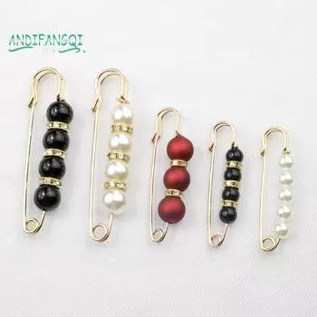 Брошь тонкой работы предотвращает воздействие привлекательного искусственного жемчуга женская булавка ювелирные изделия бижутерия 16