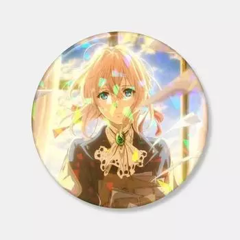 Брошь Violet Evergarden, аниме-брошь, украшение коллекции.