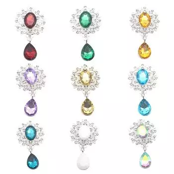 Брошь в форме капли воды, аксессуары, пригласительные на свадьбу своими руками, подарочная коробка для бокала для вина, креативное украшение as the picture