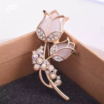 Брошь в виде цветка опаловой розы, аксессуары для свадебной одежды высокого класса, брошь в виде цветка, брошь для одежды