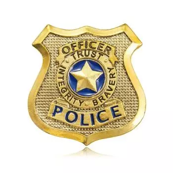 Брошь в виде комического кролика, полицейский значок, модные украшения, одежда, шляпа, аксессуар для рюкзака, подарки, реквизит, брошь, брошь, булавка, знаки отличия COS, аксессуары для персонажей