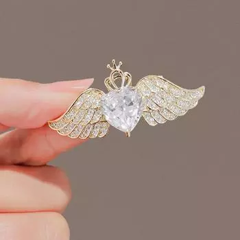 Брошь в виде крыла All-Match Small Fresh Corsage Воротник-булавка Аксессуары