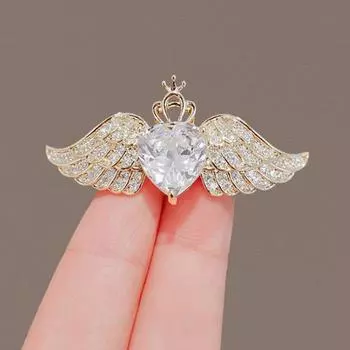 Брошь в виде крыла All-Match Small Fresh Corsage Воротник-булавка Аксессуары