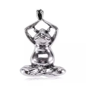 Брошь в виде ретро-лягушки, простые модные аксессуары, брошь серебряный