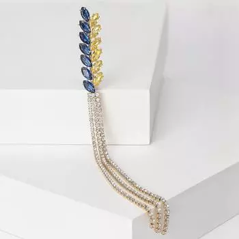 Броши Beaut & Berry «Колос пшеницы» для женщин, унисекс, стразы, растение, платье, костюм, булавки, аксессуары, подарки для офисной вечеринки