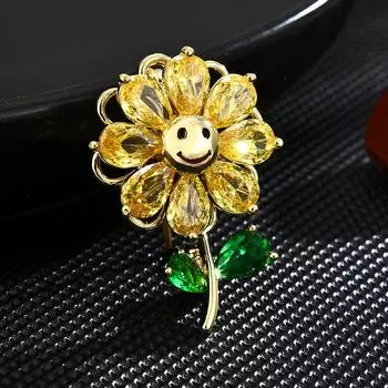 Броши для пожилых людей, брошь в виде цветка, листа, булавки для женщин, костюм, подвеска, модные броши, ювелирные изделия золотой