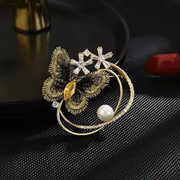 Броши для пожилых людей, брошь в виде цветка, листа, булавки для женщин, костюм, подвеска, модные броши, ювелирные изделия золотой