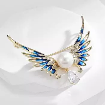 Броши для пожилых людей, брошь в виде цветка, листа, булавки для женщин, костюм, подвеска, модные броши, ювелирные изделия 4.3cm x 5.0cm золотой