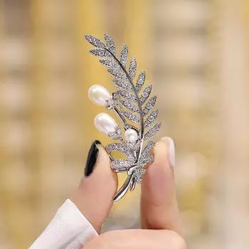 Броши для пожилых людей, брошь в виде цветка, листа, булавки для женщин, костюм, подвеска, модные броши, ювелирные изделия золотой