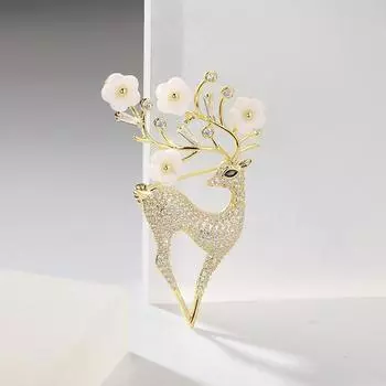 Броши для пожилых людей, брошь в виде цветка, листа, булавки для женщин, костюм, подвеска, модные броши, ювелирные изделия золотой