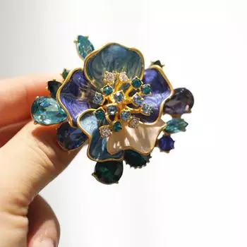 Броши для пожилых людей, брошь в виде цветка, листа, булавки для женщин, костюм, подвеска, модные броши, ювелирные изделия золотой