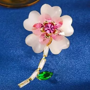 Броши для пожилых людей, брошь в виде цветка, листа, булавки для женщин, костюм, подвеска, модные броши, ювелирные изделия золотой