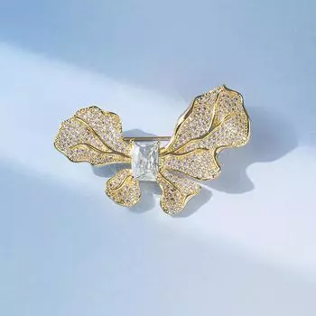 Броши для пожилых людей, брошь в виде цветка, листа, булавки для женщин, костюм, подвеска, модные броши, ювелирные изделия золотой