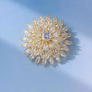 Броши для пожилых людей, брошь в виде цветка, листа, булавки для женщин, костюм, подвеска, модные броши, ювелирные изделия золотой
