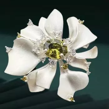 Броши для пожилых людей, брошь в виде цветка, листа, булавки для женщин, костюм, подвеска, модные броши, ювелирные изделия золотой