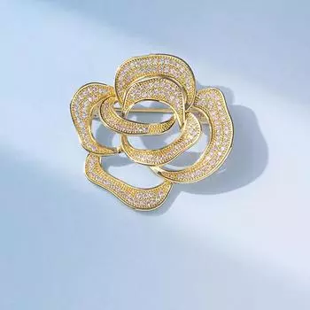 Броши для пожилых людей, брошь в виде цветка, листа, булавки для женщин, костюм, подвеска, модные броши, ювелирные изделия золотой