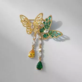 Броши для пожилых людей, брошь в виде цветка, листа, булавки для женщин, костюм, подвеска, модные броши, ювелирные изделия золотой