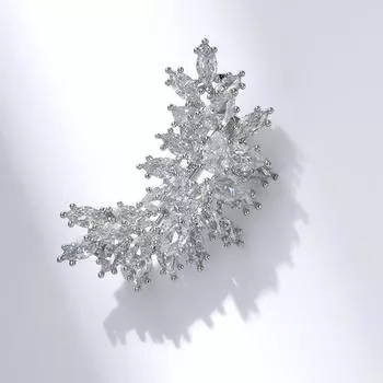 Броши для пожилых людей, брошь в виде цветка, листа, булавки для женщин, костюм, подвеска, модные броши, ювелирные изделия золотой