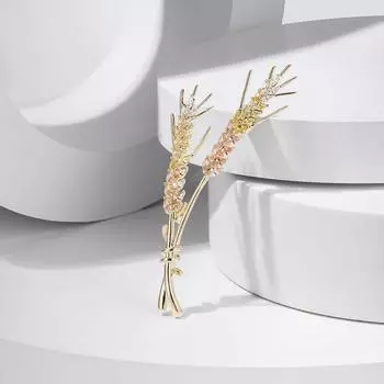 Броши для пожилых людей, брошь в виде цветка, листа, булавки для женщин, костюм, подвеска, модные броши, ювелирные изделия золотой