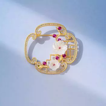 Броши для пожилых людей, брошь в виде цветка, листа, булавки для женщин, костюм, подвеска, модные броши, ювелирные изделия золотой