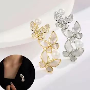 Броши для пожилых людей, брошь в виде цветка, листа, булавки для женщин, костюм, подвеска, модные броши, ювелирные изделия золотой