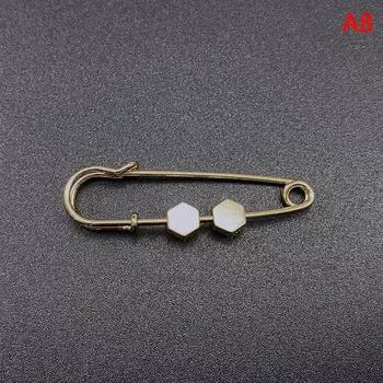 Броши из сплава, фиксированный костюм, противолегкие простые джинсы, брошь на талии, булавка