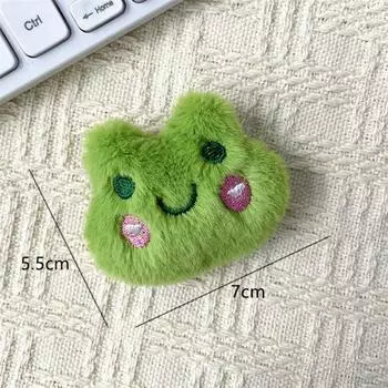 Броши с милыми мультяшными животными, лягушка, медведь, кролик, панда, цыпленок, плюшевая кукла, индивидуальная сумка, булавка на лацкан, одежда, декоративные аксессуары