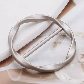 Броши с завязками на талии в углу, с кристаллами и жемчугом, металлический хиджаб, шелковый шарф, кольцо с зажимом на пуговицах, рубашка, футболка с фиксированным держателем, шаль с пряжкой 1PCS