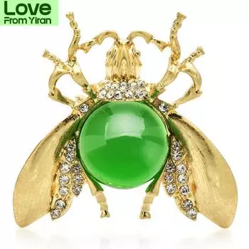 Броши в виде пчелы из смолы для женщин и мужчин, цветная большая пчела, милые насекомые, вечерние офисные броши, булавка, подарки белый