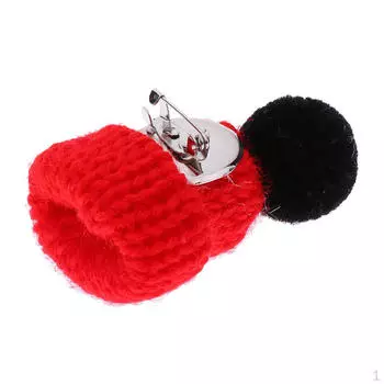 Броши в виде шляпы, свитера, милые шарики, брошь, булавки для девочек, подарок тёмно-синий