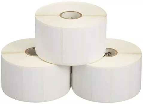 Brother бумажные этикетки 3 шт. в упаковке для предварительно нарезанных TD-4000/4100N RD-S05J1 белый