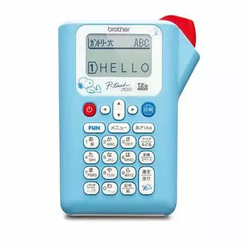 Brother Industries этикетки Writer Snoopy светло-голубой P-Touch PT-J100SNL (Ширина ленты TZe 3,5 мм~12 мм)