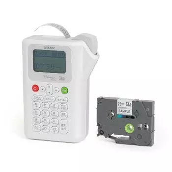 Brother Industries Label Writer P-Touch PT-J100W (White/3.5mm-12mm width/TZe Tape)