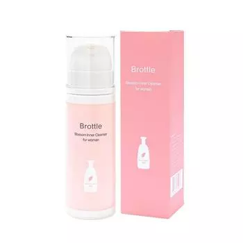 Brottle Blossom Органическое гипоаллергенное женское очищающее средство 200 мл Пена для беременных Тип Y Зона Уход Слабокислотная, 1 шт.