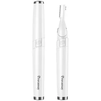 Брови Лицо Лицо Брови Электрические брови Для Угла Волос Поставляется с Mayu Сменная Батарея Низкий Текущий Бритва, Бритва, Женская, Бритье, Бритье, белый