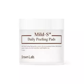 BROWN LAB Mild-S Daily Peeling Pads 70 шт., 155 мл
