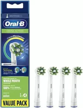 Brown Replacement Brush ACTION Simple Package eco EB50 Oral-B Oral-B Multi-Action Brush/CROSS (4 pieces) [Item]
