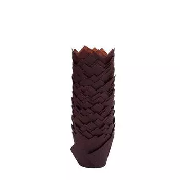 Brown Tulip Cake Paper Bake Resistant Oil Resistant Bread Paper Holder Imported Brown Paper Cups Pack Of 200