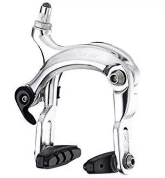 BRS202 Front and Rear Brake Arch Set of for Road and with Recessed Nuts DIA-COMPE (Set 2) Racing, Silver,