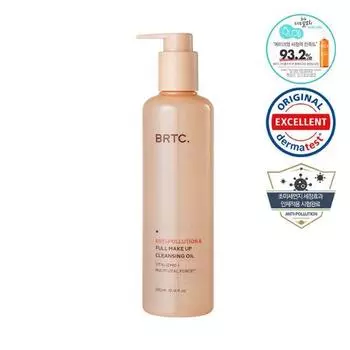 BRTC Масло против загрязнений и полного очищения от макияжа 300мл, Корея очищающее
