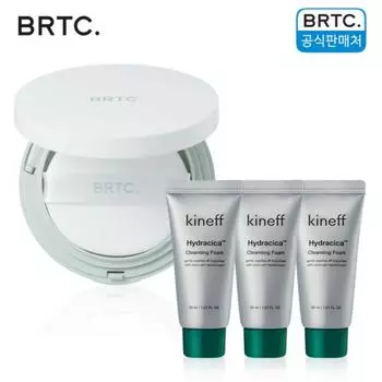 BRTC Mild Sun Cushion SPF50+/PA++++ 25 г + Kynep Cleansing Foam 30