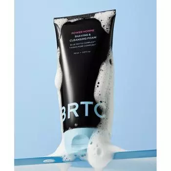 Brtc Shaving And Cleansing Foam 150ml Power Homme none