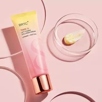 BRTC Time 8 Lift-Toning Collagen Cream 80мл, Корейская косметика, Kbeauty, пробник