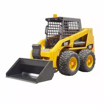 Bruder 02481 Cat мини-погрузчик желтый, жёлтый