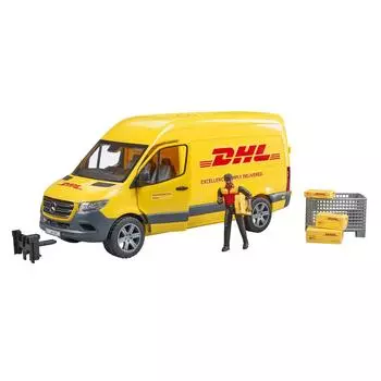 Брудер МБ DHL BR02671 (с фигурой)