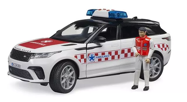 bruder Range Rover emergency vehicle BR02885 (with figure)