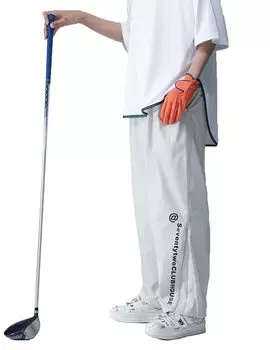 Брюки ANTIQUA GOLF x STCH Logo для L Белый [Antica] Женские, ZST-00018 03,