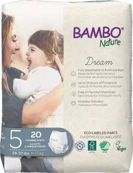 Брюки BAMBO Nature Dream, тип L, 20 штук (11кг - 17кг) (бн16930)
