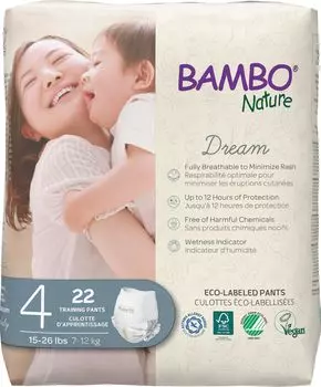 Брюки BAMBO Nature Dream, тип M, 22 шт. (7 кг - 12 кг) (бн16929)